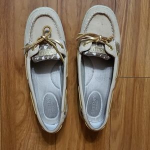 Sperry animal print top-sider